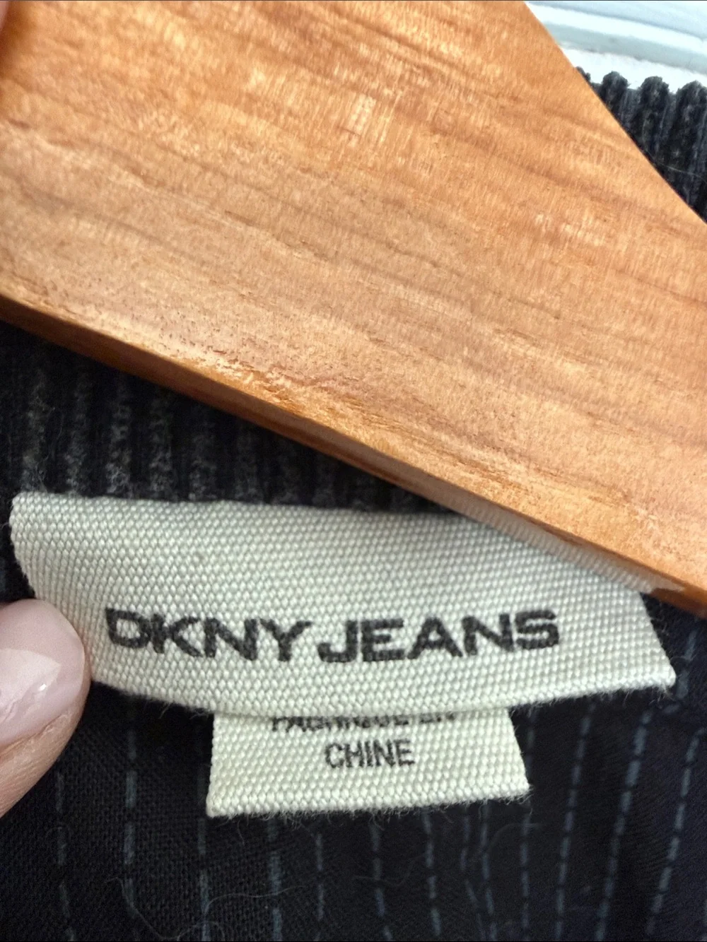 DKNY Vintage 90s Black Corduroy Blazer Sport Coat Men’s Medium